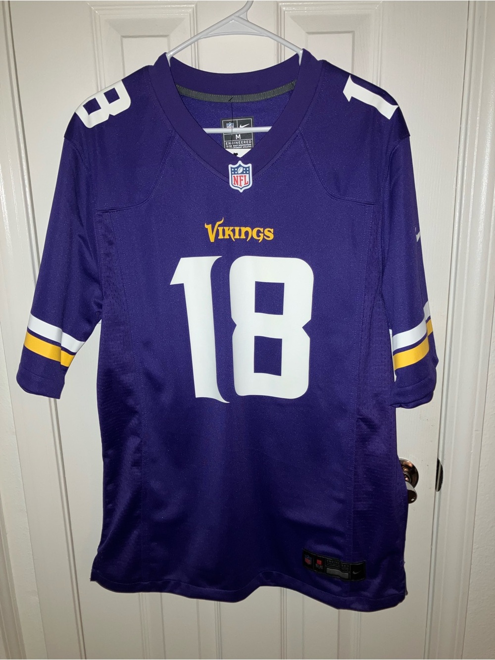 Justin Jefferson Minnesota Vikings Jersey men’s medium NWT
